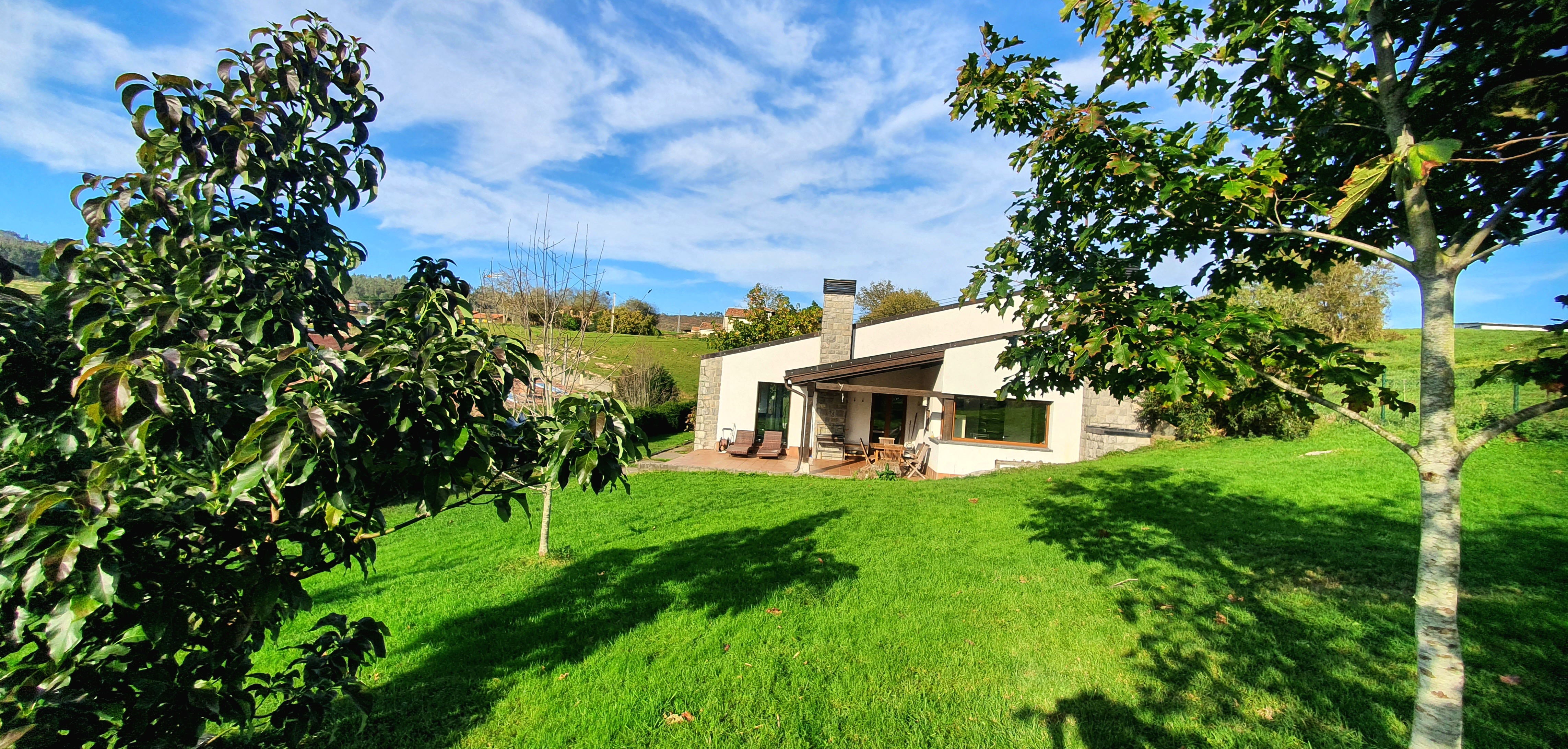 Vista exterior de la casa rural